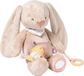 Nattou Activiteiten Knuffel Baby 40cm - Konijn - Alice en Pomme - Poederroze