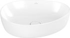 Villeroy & Boch Antao wastafelblad, 51x40x14 cm, wit, Alpin CeramicPlus