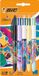 BIC 4 Kleuren Balpen - 5 Stuks - Medium Punt (1mm) - Blauw, Zwart, Groen, Rood
