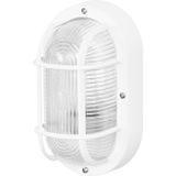 OSRAM HOMELIGHTING Bulkhead Essential Oval E27 White 4058075845565 Plafondlamp, Wandlamp E27 Blanc
