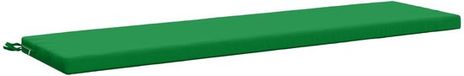 vidaXL Bankkussen SOEST 100% Polyester Groen 160 x 40 x 5 cm