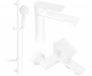 Mexen Royo DF40 set de bain, blanc