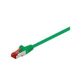 Goobay 95514 CAT 6 patchkabel, S/FTP (PiMF), groen, CCA kopermengsel