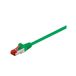Goobay 95514 CAT 6 patchkabel, S/FTP (PiMF), groen, CCA kopermengsel