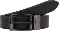 LLOYD Leren Riem 2 in 1 Reversible Belt W95 Black / Blue Zwart Blauw