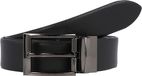 LLOYD Leren Riem 2 in 1 Reversible Belt W95 Black / Blue Zwart Blauw