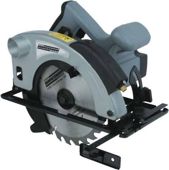 Brüder Mannesmann Handcirkelzaag met laser 185 mm 1200 W 12795
