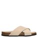 Sacha Beige Suede Slippers