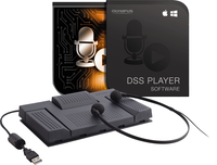 Olympus AS-2400 - Dictafoon - Zwart