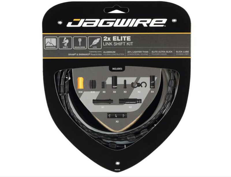 Jagwire 2X Elite Link Schakelkabel Set, black