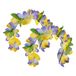 Boland Carnaval Tiara/diadeem - 2x - Tropische bloemen - dames/meisjes - Fantasy/tropical/hawaii thema