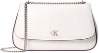 Calvin Klein Ck Convertible Chain Medium Tas - Wit