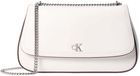 Calvin Klein Ck Convertible Chain Medium Tas - Wit