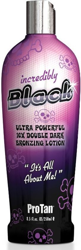 Pro Tan Incredibly Black Bronzing lotion - 250 ml - Zelfbruiner