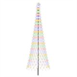vidaXL LED Kerstboom 400 cm Meerkleurig