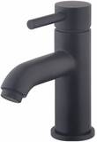 Wastafelmengkraan Abzu Mat Zwart - Laag Model