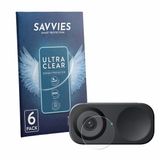 Savvies Screenprotector voor Insta360 Link 2C (Lens) - Folie Beschermfolie transparant 6 Stuks