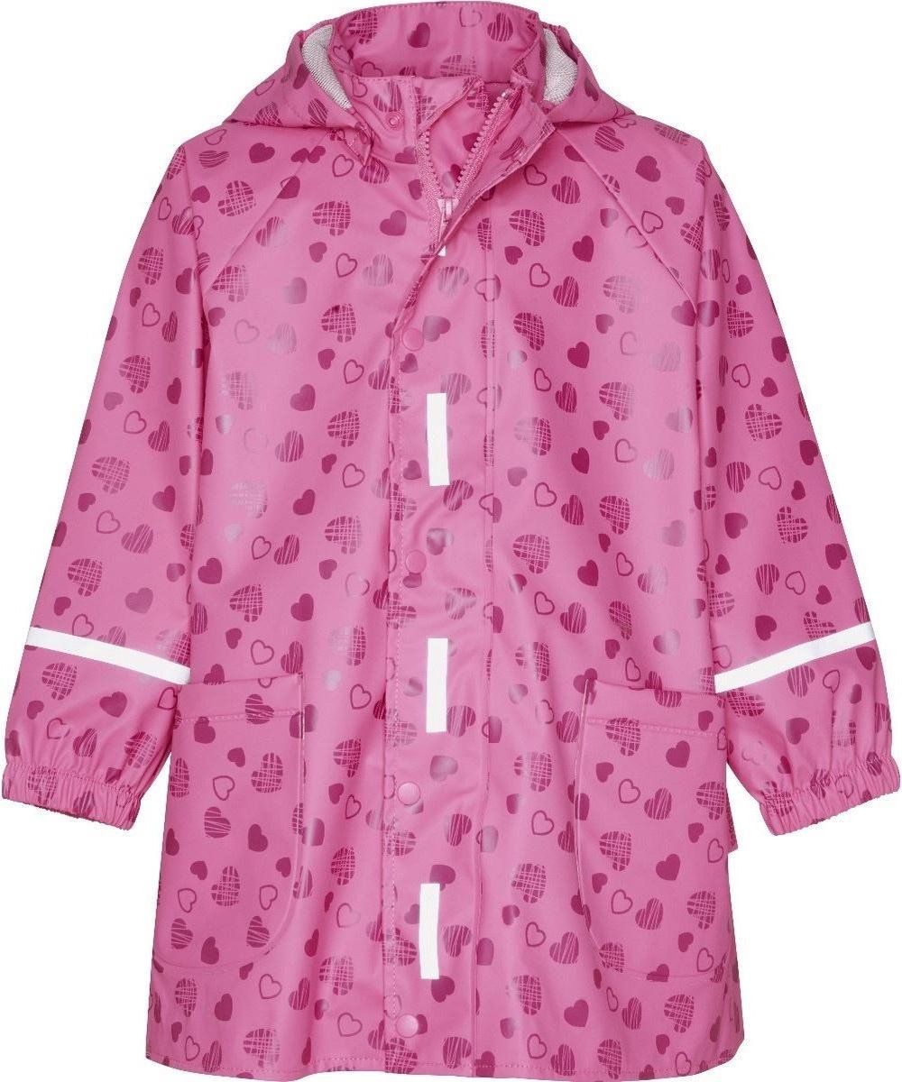 Playshoes regenjas Hartjes meisjes roze - 4010952551792