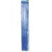 Present eenvoudig Lametta slinger PVC 50 x 62 cm koningsblauw