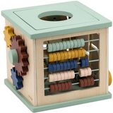 TRIXIE Houten Activiteitenkubus 5-In-1