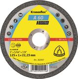 KLINGSPOR Doorslijpschijf A 60 Extra Ø 125 x 1 mm recht - 262937