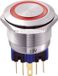 TRU COMPONENTS 701776 GQ22-11E/R/12V bouton-poussoir résistant au vandalisme
