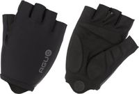 AGU Gel Gloves - Fietshandschoenen - 2 mm gelpadding - Siliconen grip - Vingerloos - Unisex - Zwart - M