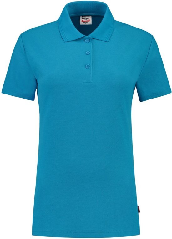 Tricorp poloshirt slim-fit dames - Casual - 201006 - turquoise - maat XL