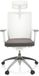 HJH OFFICE ASPEN WHITE PRO - Professionele bureaustoel Grijs / Wit