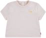 Levi's® Kids Gestreept Mini Batwing T-shirt Korte Mouwen Roze 3 Maanden Meisje