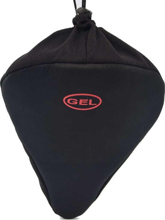 - zadeldek met gel - comfort fit saddle cover with gel - uni zadelhoes - zadeldoek