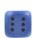 Top1Toys Dobbelsteen soft 16cm blauw