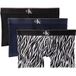 Calvin Klein Trunk 3-pack Black W Acorn Orange/bias Tiger Bl Taille: L