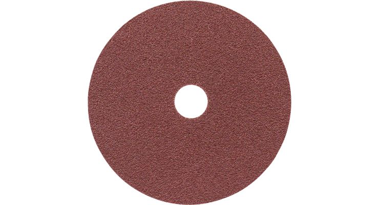 Bosch R444 Expert for Metal Sanding Disc - 11.5cm - 60 Grit - Round - Bordeaux - 1pc