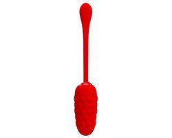 Pretty Love Marina Vibrerend Eitje met Nopjes - Rood