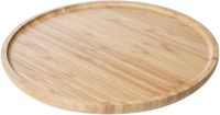 Cosy&Trendy Serveerplank - Bamboe - Rond - Diameter 33 cm - Bruin