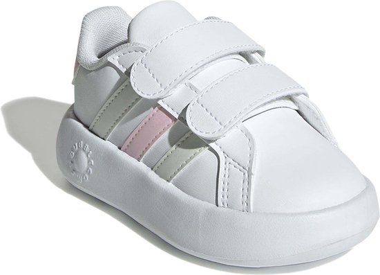 Adidas Sport Grand Court 2.0 Cf I Sneaker - White - Kids - Size 25 - Unisex - Fall/Winter 2024