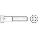 TOOLCRAFT 1067480 Vis à tête cylindrique M8 80 mm Six pans creux (Allen) DIN 6912 INOX A4 50 pièce(s)
