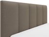 Vente-unique Bed met opbergruimte stof taupe 200 x 200 cm