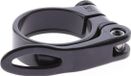 M-Wave Mirage Zwarte zadelklem met snelspanner - 34.9 mm