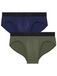 HOM Slip 'Supersoft' bleu marine / kaki