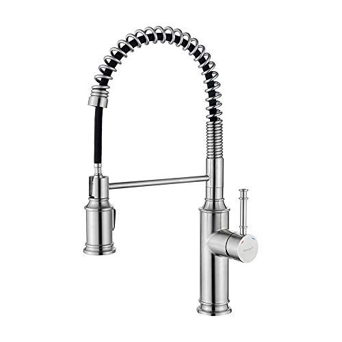 Ibergrif Kitchen Faucet with Removable Spout - Nickel Polished