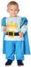 Atosa Prince Costume, Boys, Blue, 6-12 Months
