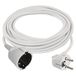 EMOS - IP20 verlengkabel 7 m - 1 geaard stopcontact - 250 V, 16 A, 3680 W - hoogwaardige PVC-isolatie - H05VV-F3G 1,5 mm2 - verhoogde aanraakbeveiliging - voor binnen - wit