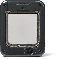 Cat Mate Vergrendelbaar Microchip Kattenluik - Grijs