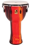 Toca SFDMX-14FB Freestyle mechanisch afgestemde 14-inch Djembe met tas - Bali Red Finish