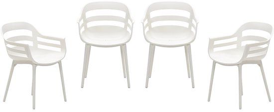 Garden Impressions Ceasar tuinstoelen set van 4 zand