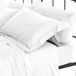Catherine Lansfield Sateen White Set hoeslaken + kussensloop + hoeslaken 210 x 280 + 50 x 155 + 135 x 200 cm