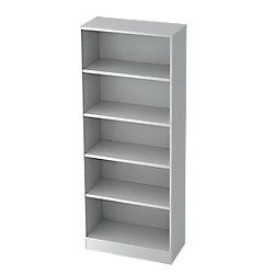 Hammerbacher Boekenkast V6000/W Wit 80 x 40 x 200 4 cm