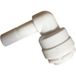 Icecat Raccord coudé à queue lisse 3/8 pouce x 3/8 pouce pour osmoseur et purificateur d'eau
